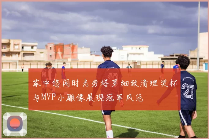 家中悠闲时光劳塔罗细致清理奖杯与MVP小雕像展现冠军风范